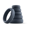 Image de Boners - Lot de 6 anneaux péniens/testiculaires - Silicone