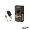 Image de Teazers -  uf vibrant nervuré de forme aplatie avec télécommande - Noir