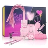 Image de Secret Pleasure Chest X Bedroom Fantasies - BDSM débutant·es 10 accessoires - Rose
