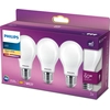 Image de Philips LED classic lampe 60W E27 blanc chaud 806lm blanc 3pcs