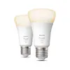 Image de Philips Hue White A60 - Ampoule Connectée E27 - 1100 (pack De 2)