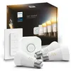 Image de PHILIPS Hue White Ambiance Kit de démarrage ampoule LED connectée - E27 x3 et télécommande Hue - Neuf