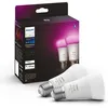 Image de Ampoules connectées pack de 2 ampoules White & Color Ambiance standard E27 75W - Neuf