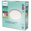 Image de Philips 8719514326866 Cavanal LED plafonnier D250mm 12W/1200lm 2700K IP44 blanc SceneSwitch