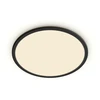 Image de Plafonnier à LED 18W CL550 SuperSlim IP44 Variable 3 niveaux Noir