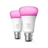Image de Philips Hue white & Color ambiance A60 - Ampoule Connectée B22 - 800 (pack De 2)