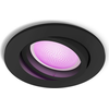 Image de Philips Hue White&Col. Amb.Centura spot encastré 1flg noir 350lm