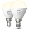 Image de Pack x2 Ampoules Connectées Philips Hue White E14 Sphère Luster 5,5W - Neuf