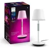 Image de Philips White and Color Ambiance, lampe a poser portable Hue Belle, compatible Bluetooth, blanche - Neuf