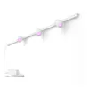 Image de Philips Hue white & Color ambiance Kit De Base Perifo Pour Mur, Droit (3 spots) Blanc