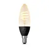 Image de Philips Filament Hue White Ambiance Bougie - Ampoule Connectée E14