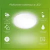 Image de Plafonnier extérieur LED Philips 8719514417953 Superslim IP54 15 W 1300 lm 2700 K blanc