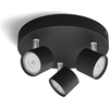 Image de Philips Star Spot 3 flg. noir 1500lm