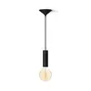 Image de Philips Pack: Cordon De Suspension Moyen Noir Pour Ampoules À Filament + Ampoule Globe Filament G125 Blanc Chaud À Blanc Froid.