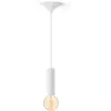 Image de Philips Pack: Cordon De Suspension Moyen Blanc Pour Ampoules À Filament + Ampoule Globe Filament G93 Blanc Chaud À Blanc Froid.