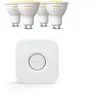 Image de Philips Pack: Ampoule Hue White Ambiance Gu10 + Hue Bridge