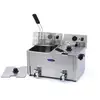 Image de Friteuse - 2 X 8l - 2 Paniers - Avec Robinet De Vidange - Maxima