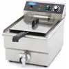 Image de Maxima - Friteuse Gastro - 16 l - 1 panier - avec robinet de vidange