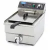 Image de Friteuse - 16l - 1 Panier - Avec Robinet De Vidange - Maxima