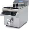 Image de Maxima - Friteuse Gastro - 8 l - 1 panier - induction - avec robinet de vidange