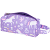 Image de ALLC Trousse à crayons colorée pour enfants avec grande attache (licorne violette)