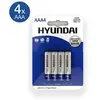 Image de Panasonic - Hyundai piles AAA alcalines - 4 pcs