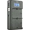 Image de JUPIO Chargeur double compatible avec SONY NP-FH50/70/100 NP-FV50/70/100