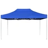 Image de vidaXL Tente de réception professionnelle pliable aluminium 4,5x3 m bleue