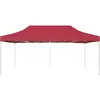Image de vidaXL Tente de réception professionnelle pliable en aluminium 6×3 m bordeaux