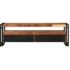 Image de vidaXL Armoire TV 120x30x40 cm en bois massif d'acacia