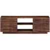 Image de vidaXL Armoire TV 120x30x40 cm en bois massif d'acacia