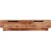 Image de vidaXL Armoire TV 145x30x30 cm bois massif