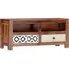 Image de Meuble Tv 90x30x40 Cm Bois Solide Vidaxl