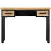 Image de vidaXL Bureau 110 x 50 x 76 cm Bois de manguier massif