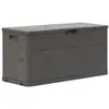 Image de Boîte De Rangement De Jardin 280 L Marron