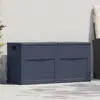 Image de vidaXL Boîte de rangement de jardin 320 L noir