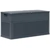 Image de Boîte De Rangement De Jardin 320 L Anthracite
