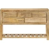 Image de vidaXL Buffet 120x30x75 cm bois massif mangue