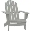 Image de Vidaxl - Chaise De Jardin Bois Gris