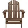 Image de vidaXL Chaise de jardin en bois brun