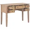 Image de vidaXL Bureau brun 109,5 x 45 x 77,5 cm bois