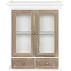 Image de vidaXL Armoire murale blanc 49x22x59 cm Bois composite