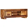 Image de Vidaxl - Meuble Tv 118x30x40 Cm Bois De Sesham Massif