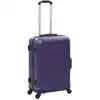Image de vidaXL Ensemble de trolleys à coque dure 3 pcs. Violet ABS