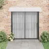Image de vidaXL Auvent de porte Gris et transparent 240x75 cm PC