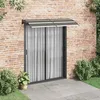 Image de Auvent De Porte Noir 200x75 Cm Pc Vidaxl