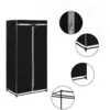 Image de Garde-robe Noir 75x50x160 Cm Vidaxl