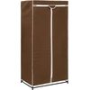 Image de vidaXL Armoire à vêtements brune 75×50×160 cm