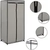 Image de Garde-robe Gris 75x50x160 Cm Vidaxl