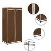 Image de vidaXL Armoires à vêtements 2 pcs. Marron 75×50×160 cm